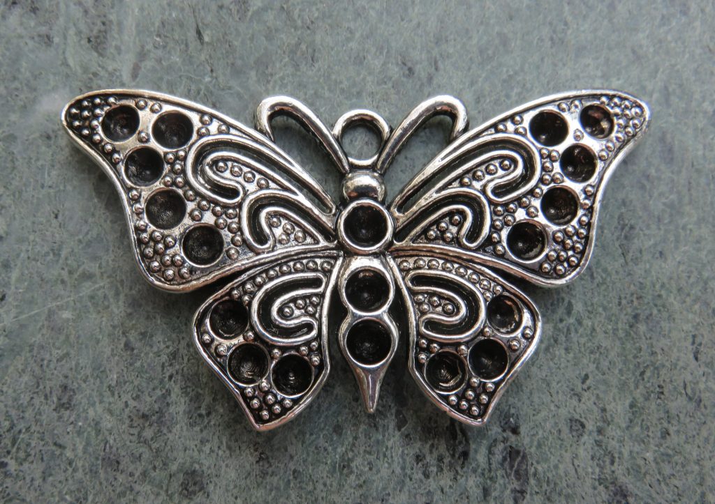 Butterfly Pendant 1.6x2.7in